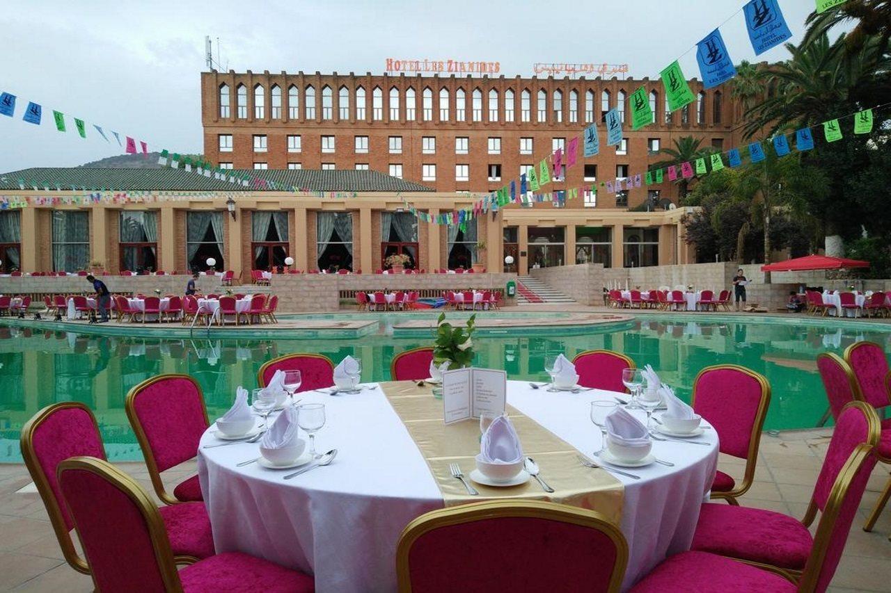 Hotel Les Zianides Tlemcen Esterno foto