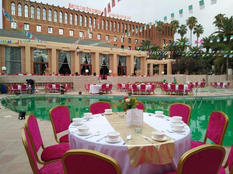 Hotel Les Zianides Tlemcen Esterno foto